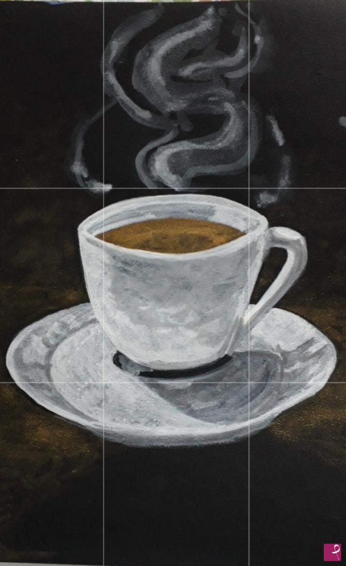quadri in vendita online - A cup of tea-Una tazza di tè 
