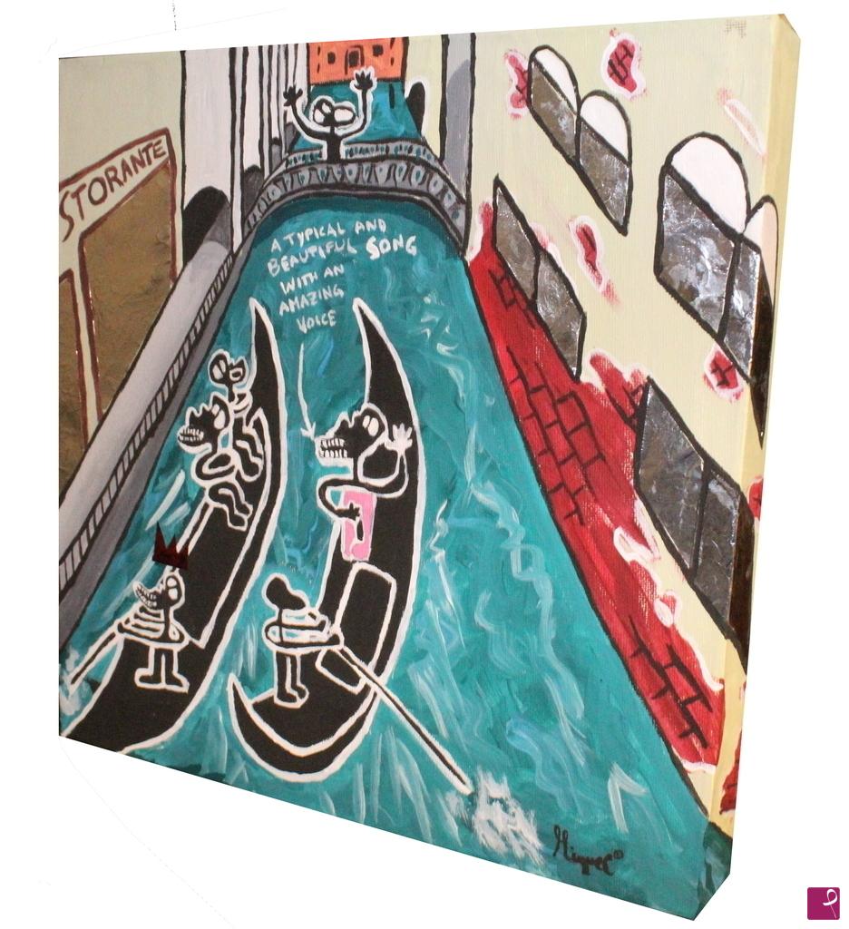 quadri in vendita online - A day in Venice