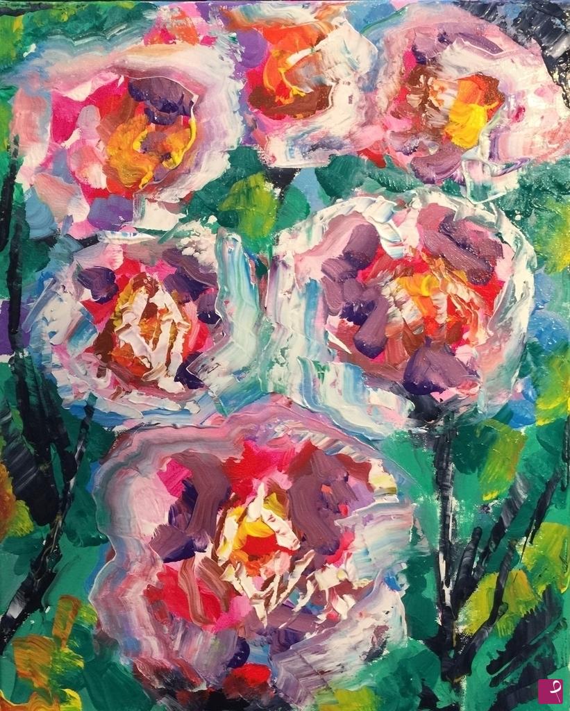 quadri in vendita online - A flower a princess