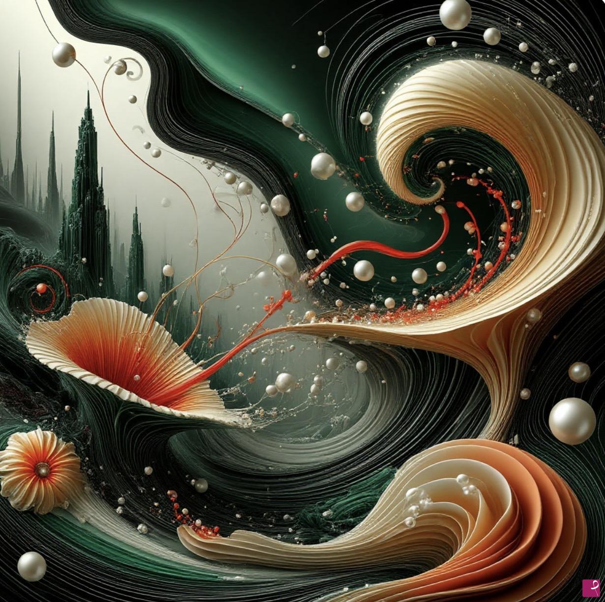 quadri in vendita online - A jumble of colors