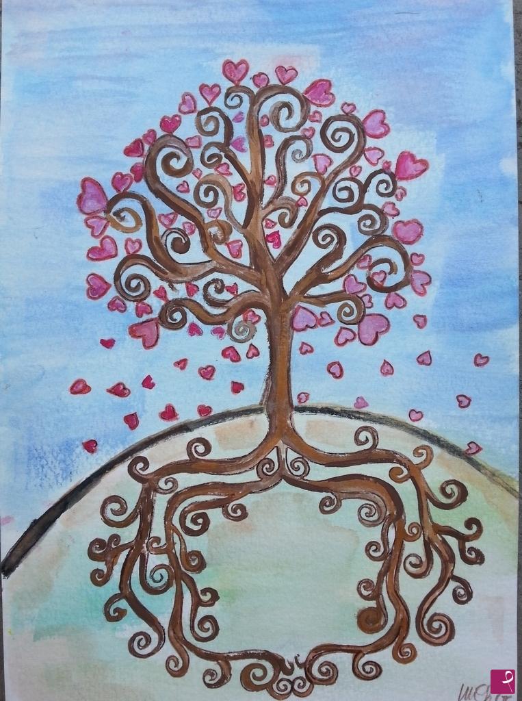 quadri in vendita online - A little tree