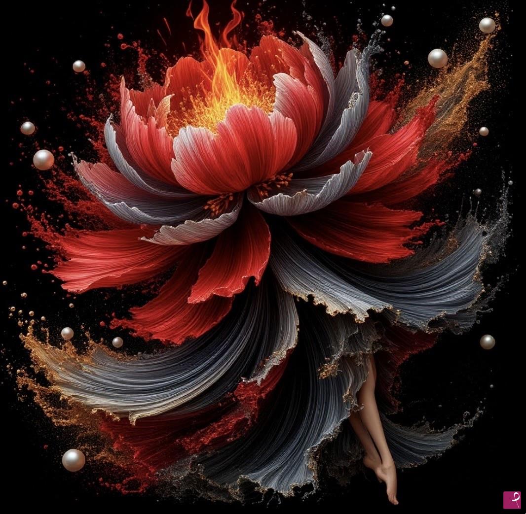 quadri in vendita online - A Living Flower