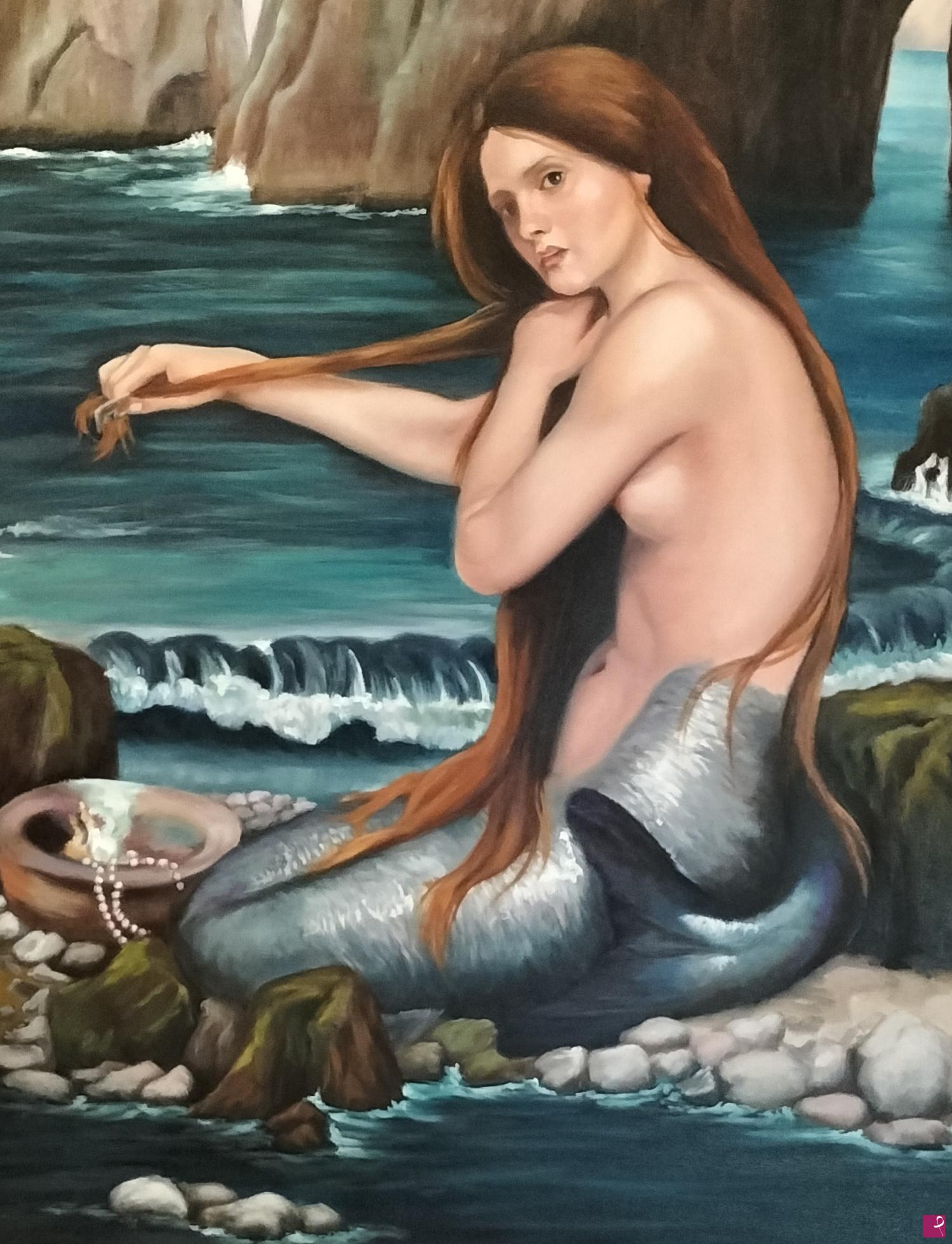 quadri in vendita online - A mermaid