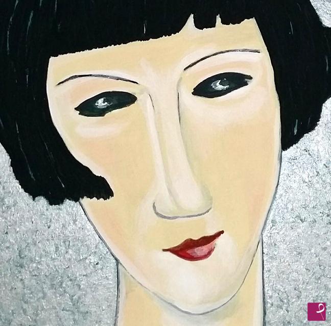 quadri in vendita online - a Modigliani- jeanne