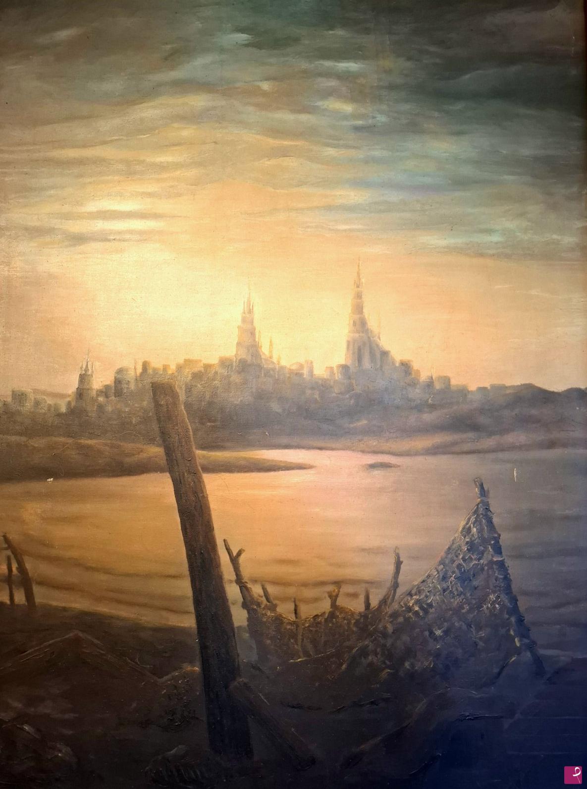 quadri in vendita online - A mystical city