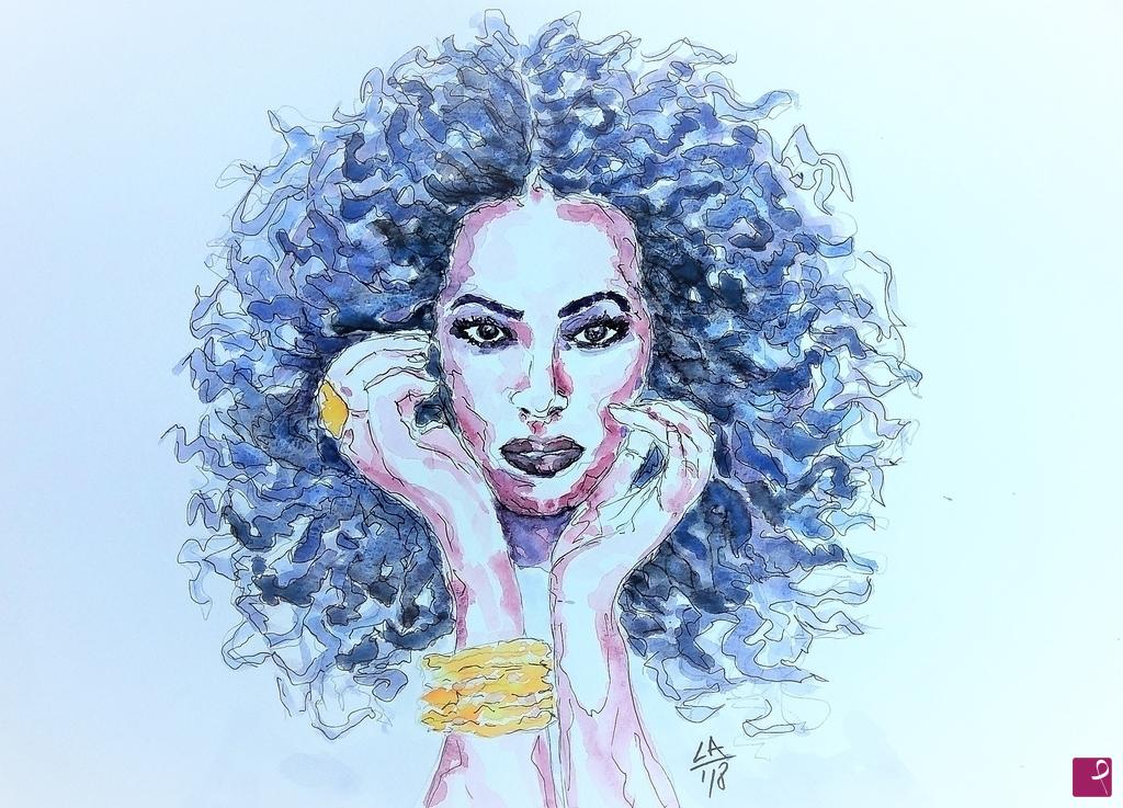 quadri in vendita online - A portrait of S.