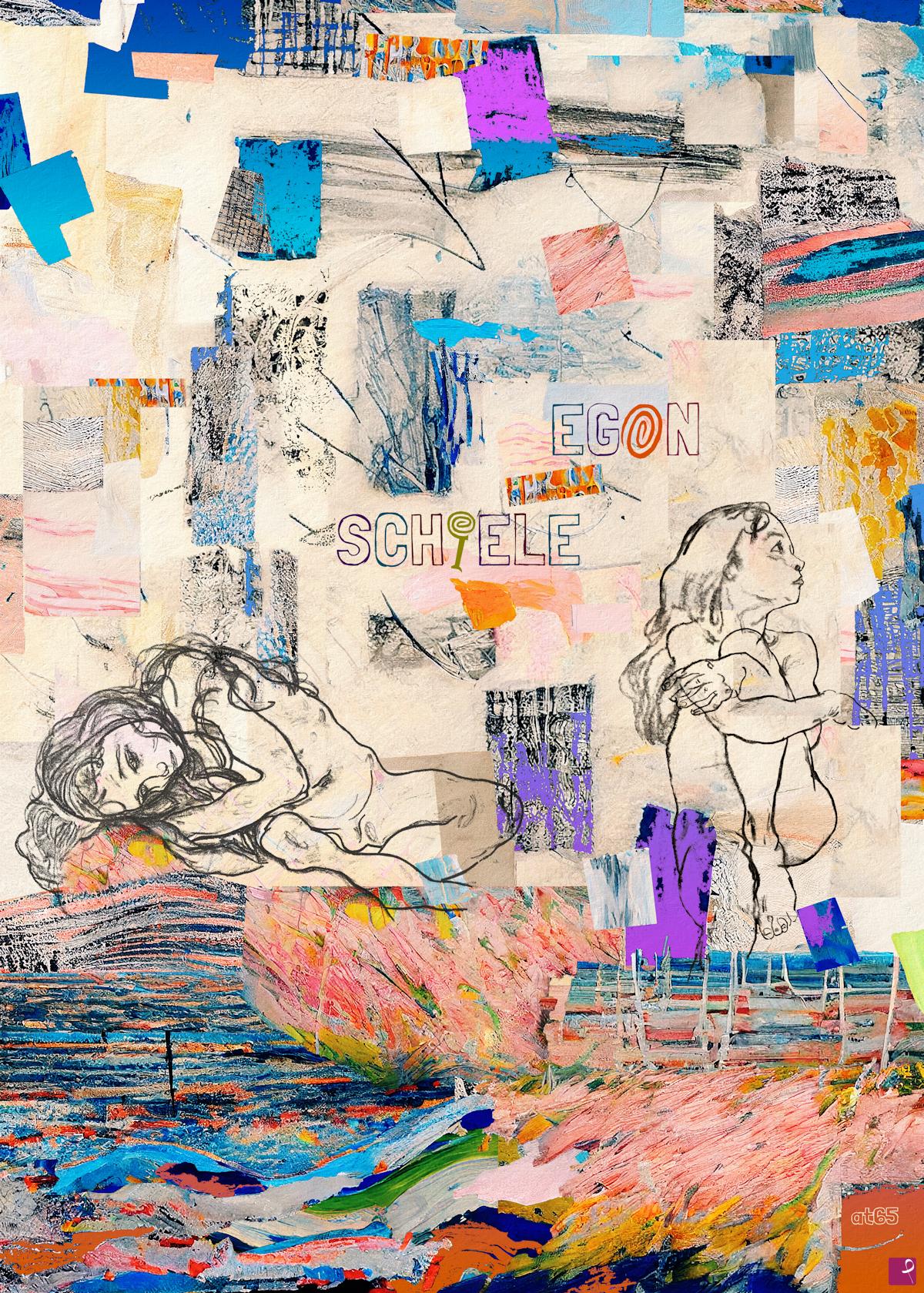 quadri in vendita online - Ab arte #4 - Tributo a Egon Schiele