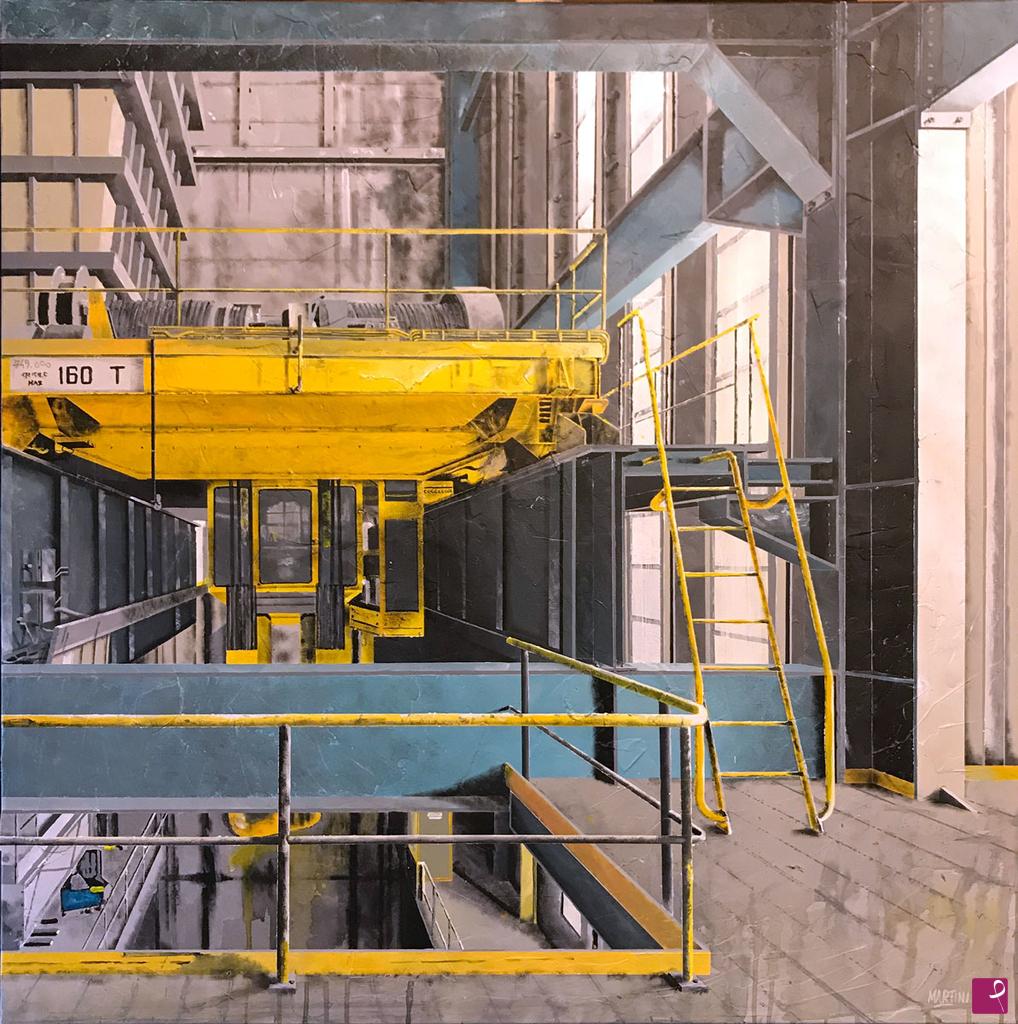 quadri in vendita online - Abandoned Factory