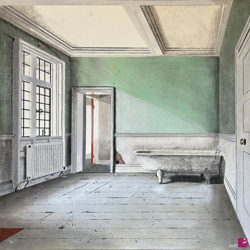 quadri in vendita online - ABANDONED MANOR