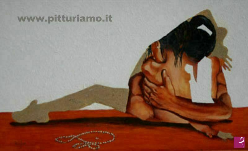 quadri in vendita online - Abbracciami
