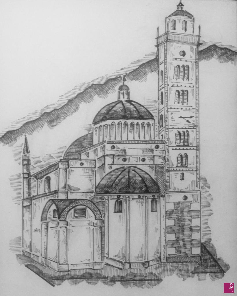 quadri in vendita online - Abside Madonna di Tirano