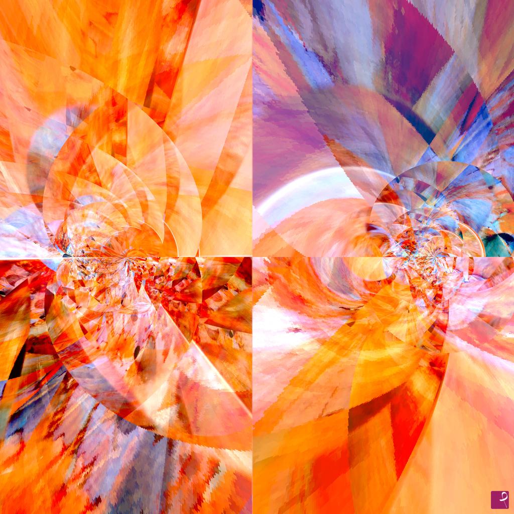 quadri in vendita online - Abstract Angels
