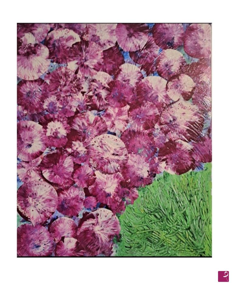 quadri in vendita online - Abstract flowers