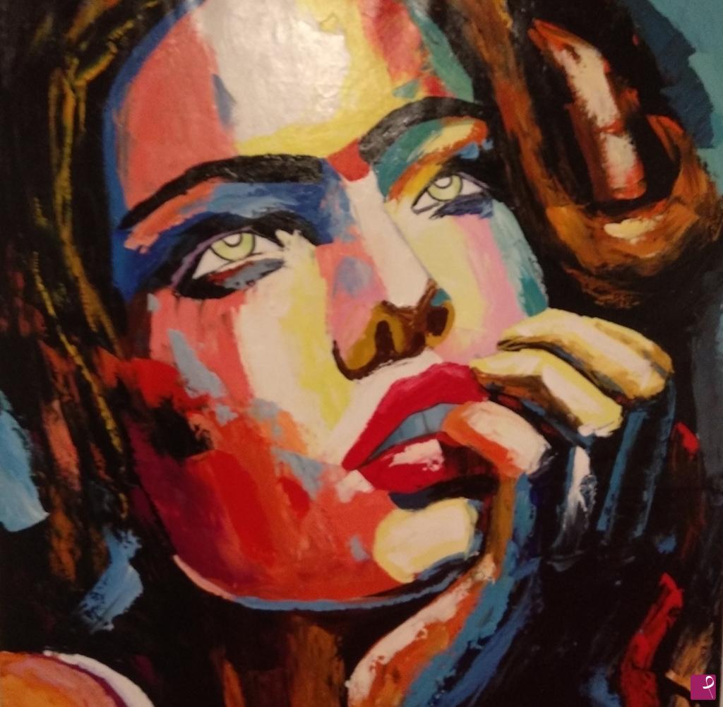 quadri in vendita online - Abstract Girl#1