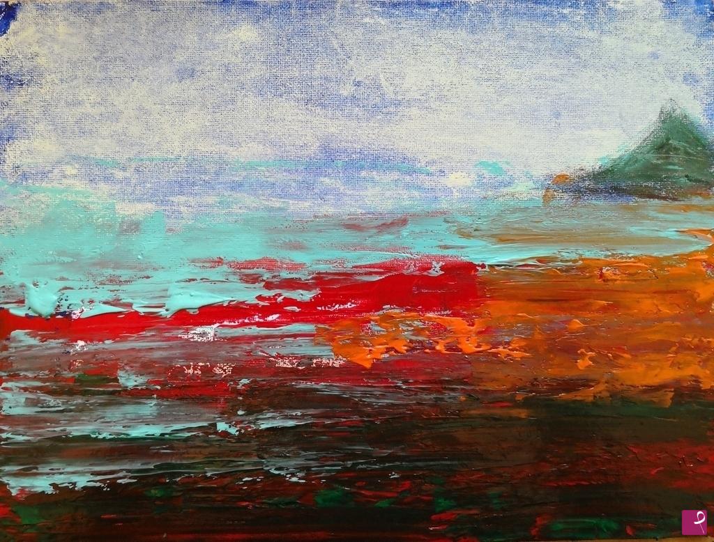 quadri in vendita online - Abstract landscape n.5
