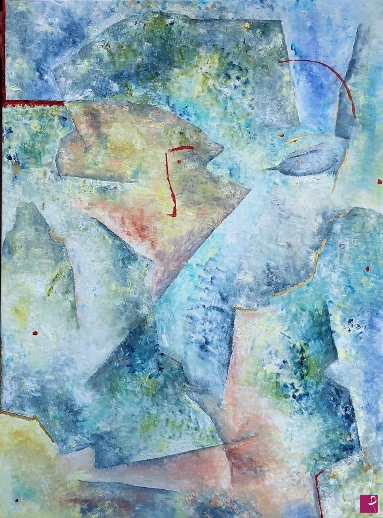quadri in vendita online - Abstract Masquerade