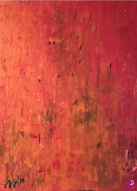 quadri in vendita online - Abstract Red #2
