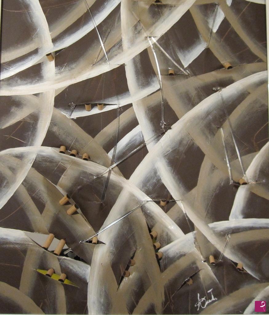 quadri in vendita online - abstraction landscape optical fibers invitato biennale barcellona e  roma--------------------IMPORTANTE LEGGERE NELLE CRITICHE 