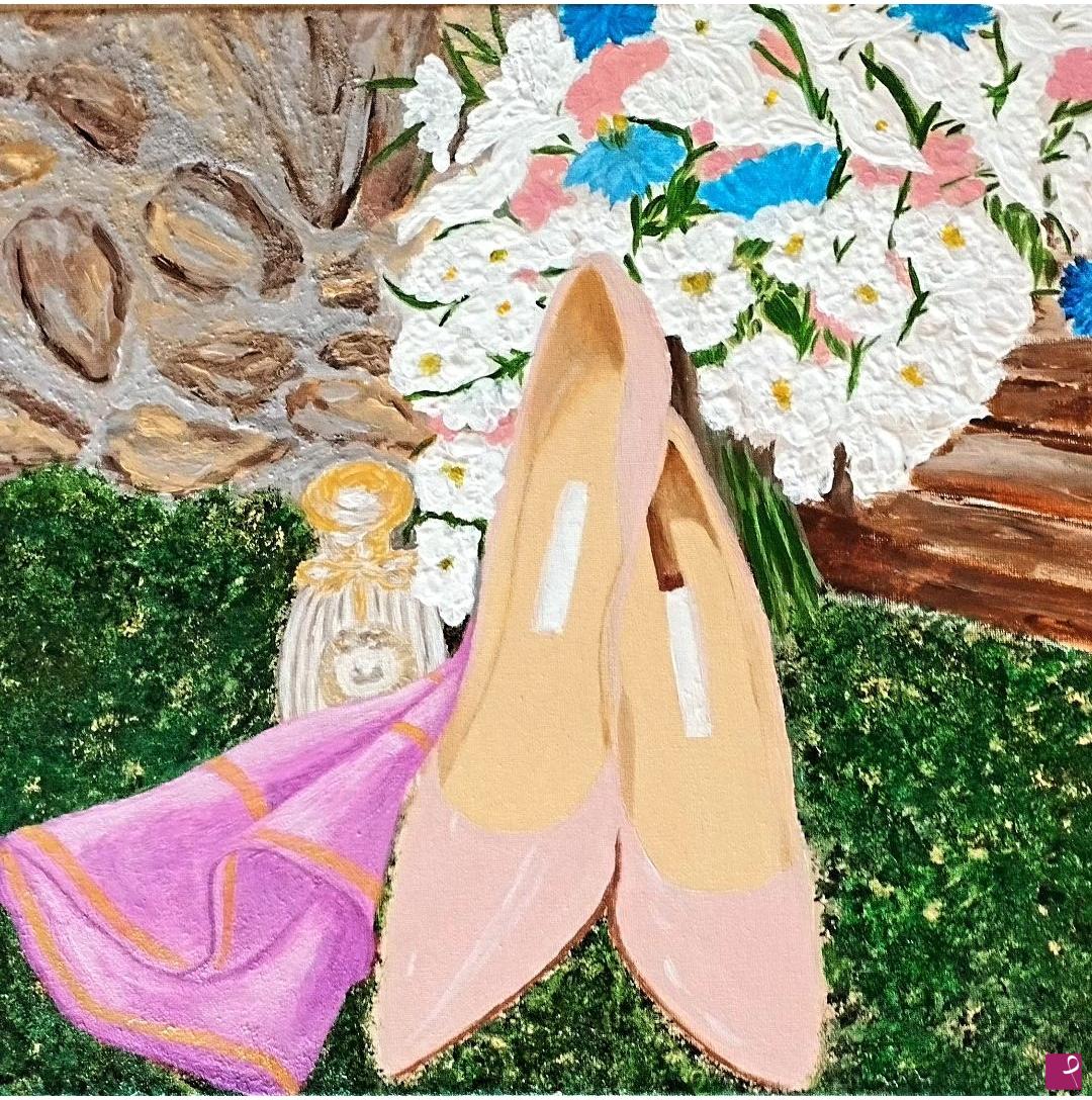 quadri in vendita online - Accessori donna a riposo