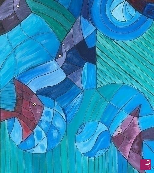 quadri in vendita online - Acquario