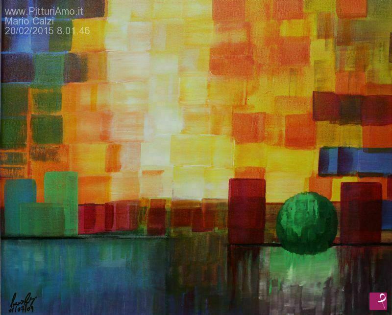 quadri in vendita online - Acrylic MSC 084