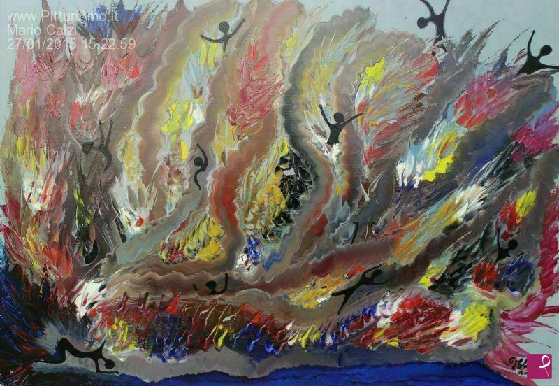 quadri in vendita online - Acrylic MSC 149