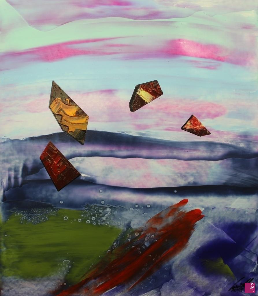 quadri in vendita online - Acrylic MSC 243
