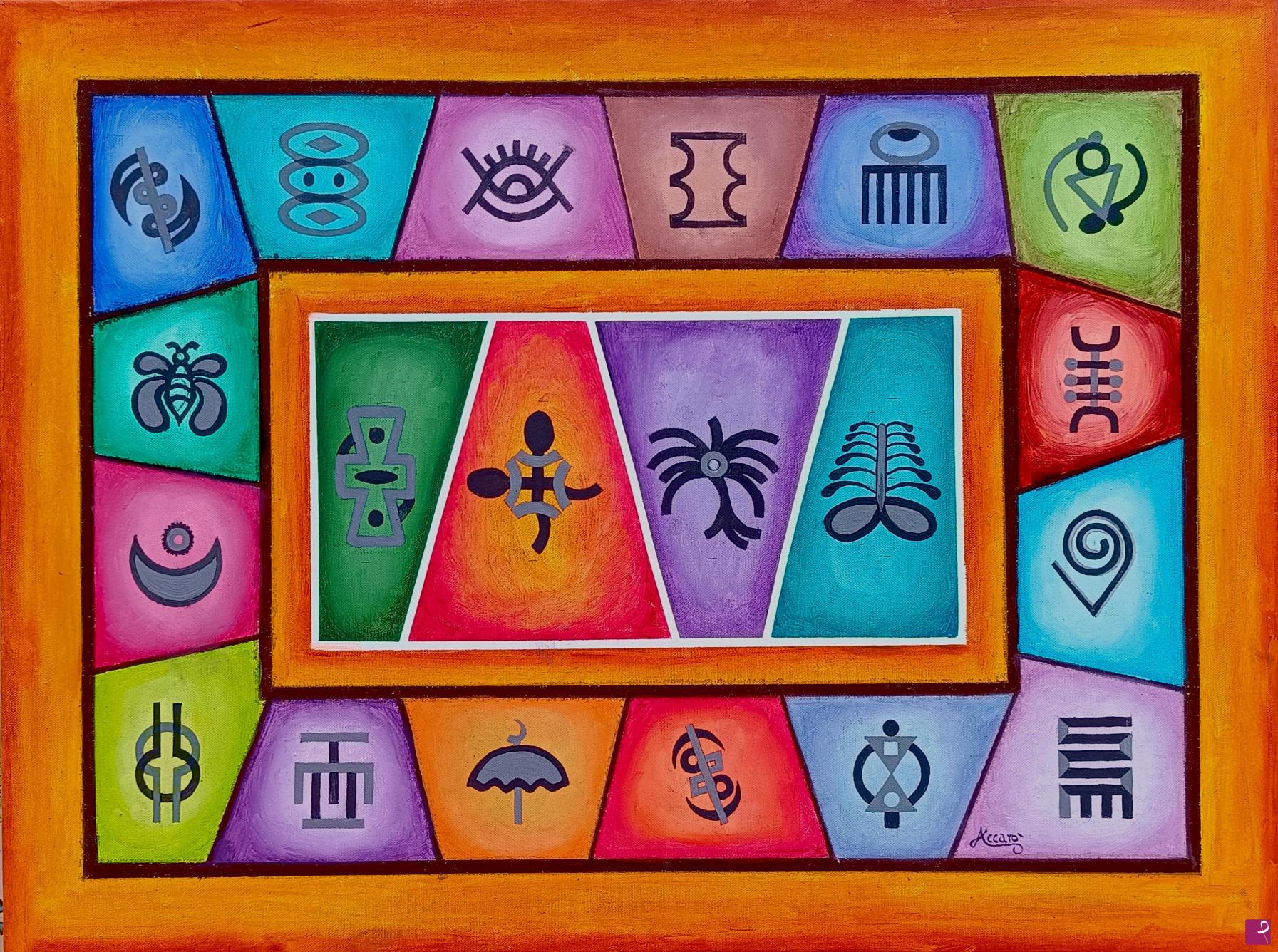 quadri in vendita online - Adinkra