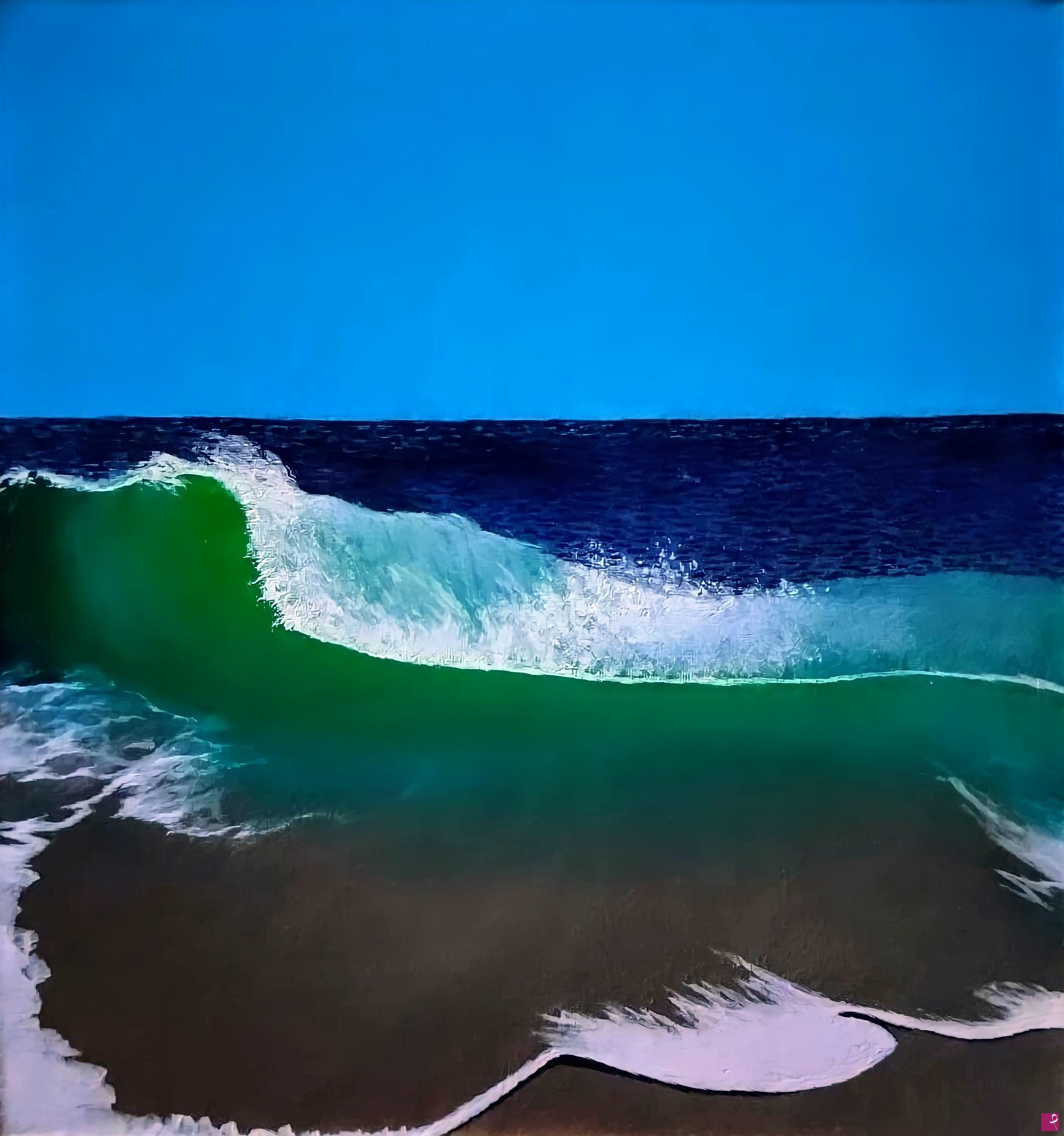 quadri in vendita online - Aesthetic Sea Waves 