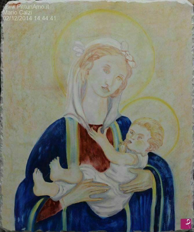 quadri in vendita online - Affresco MSC 001