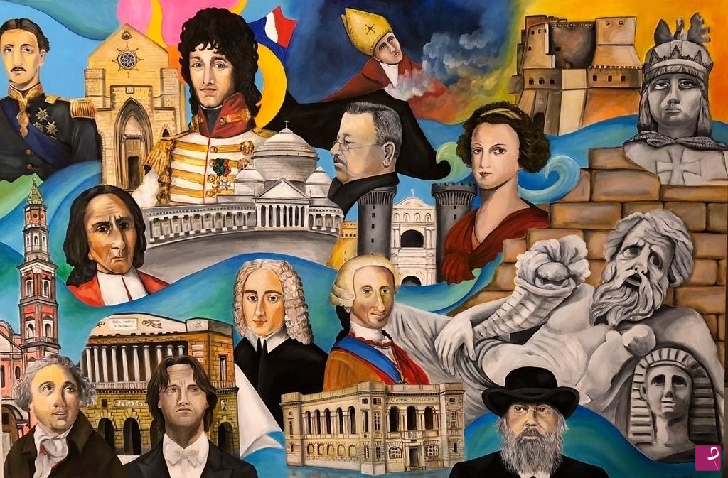 quadri in vendita online - Affresco Napoletano