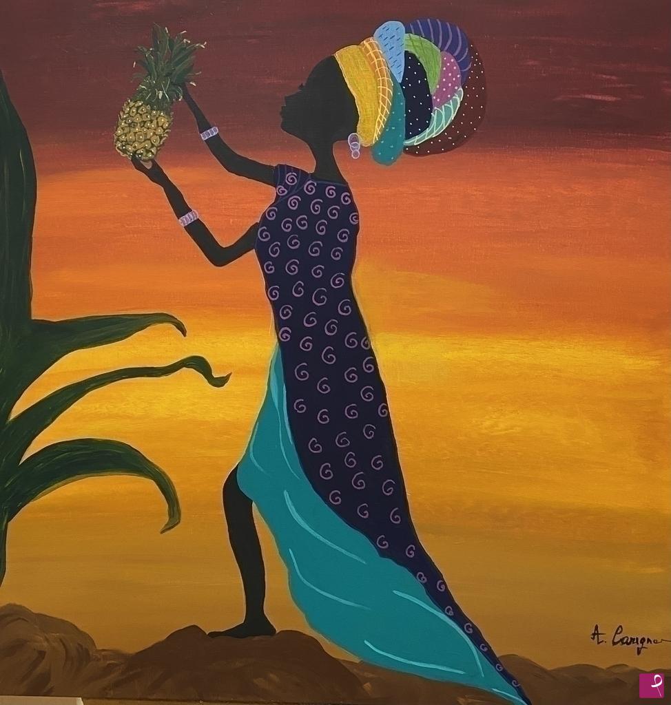 quadri in vendita online - Africa color