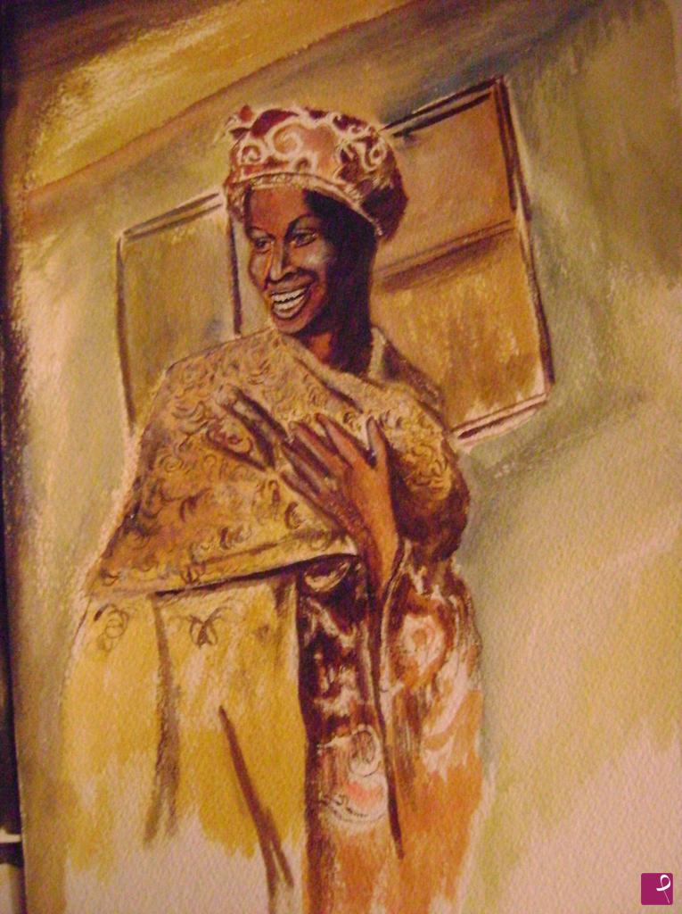 quadri in vendita online - Africana elegantissima