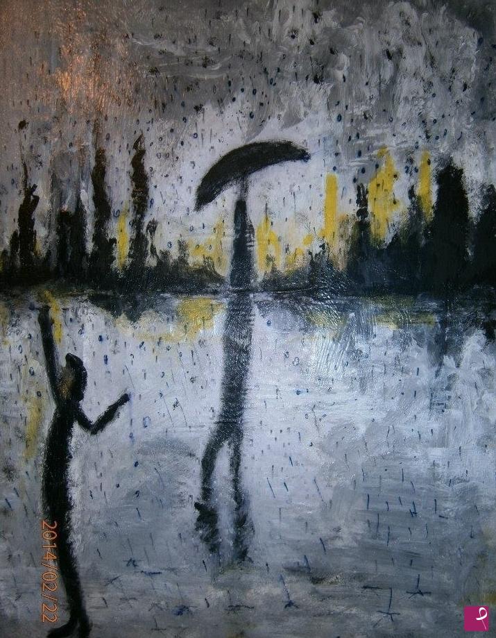 quadri in vendita online - "After bombs, the rain"