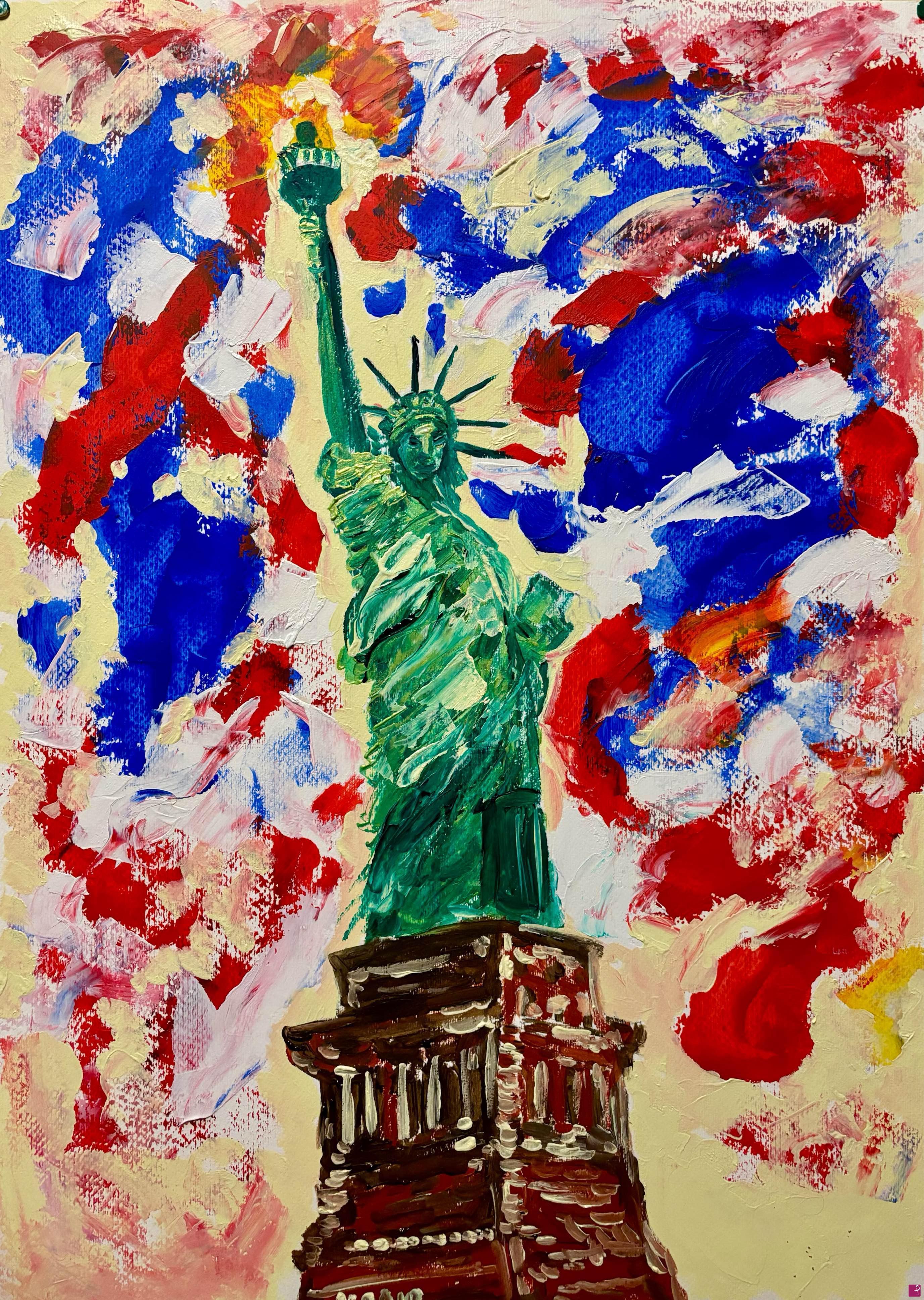 quadri in vendita online - Age of liberty 