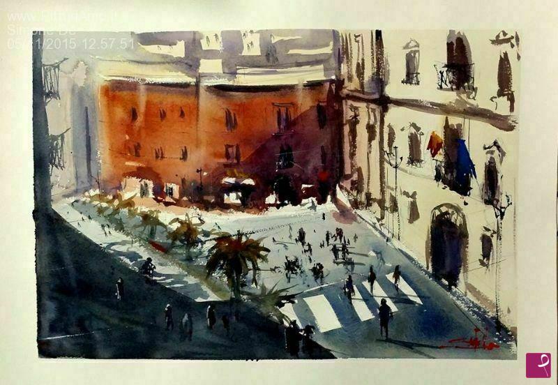 quadri in vendita online - AGRIGENTO PIAZZA PIRANDELLO
