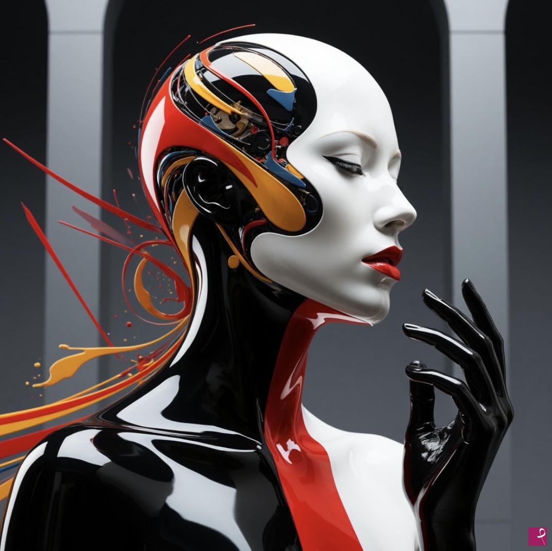 quadri in vendita online - AI Woman 