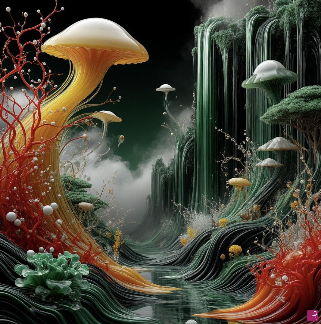 quadri in vendita online - Airborne fungi