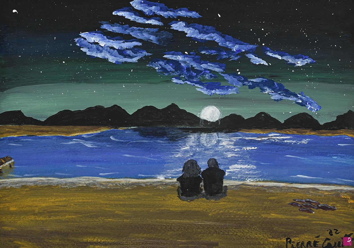 quadri in vendita online - Al chiaro di luna