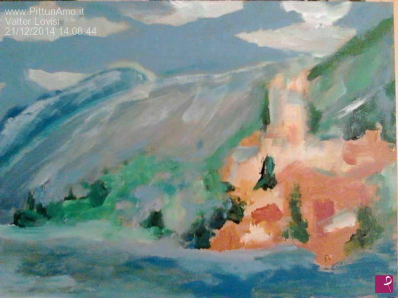 quadri in vendita online - Al Giardino Segreto - paesaggio