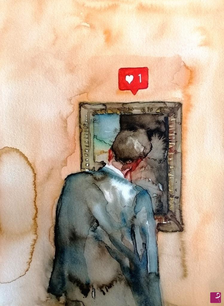 quadri in vendita online - Al museo