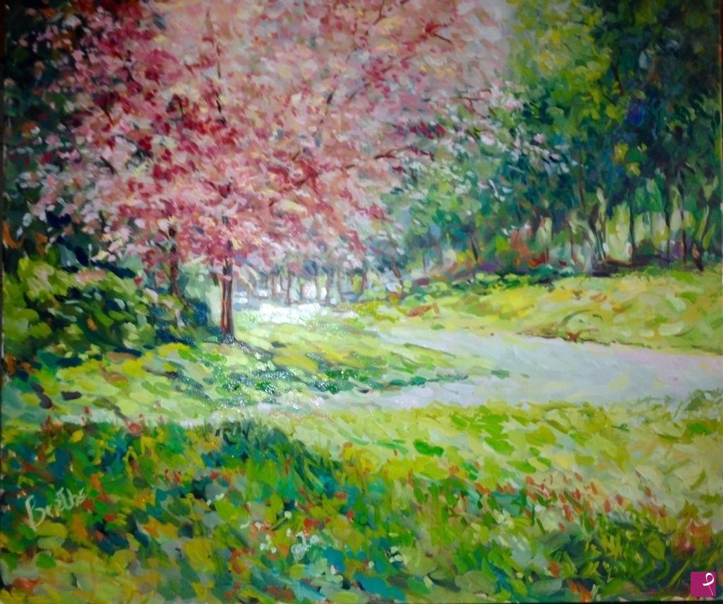 quadri in vendita online - al parco