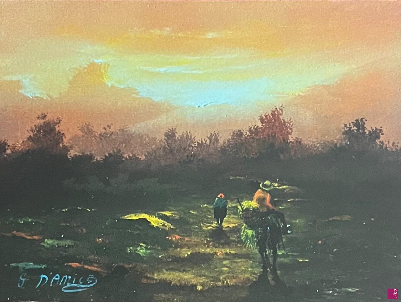 quadri in vendita online - "Al tramonto"