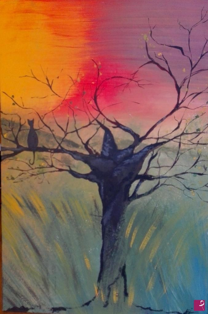quadri in vendita online - Al tramonto