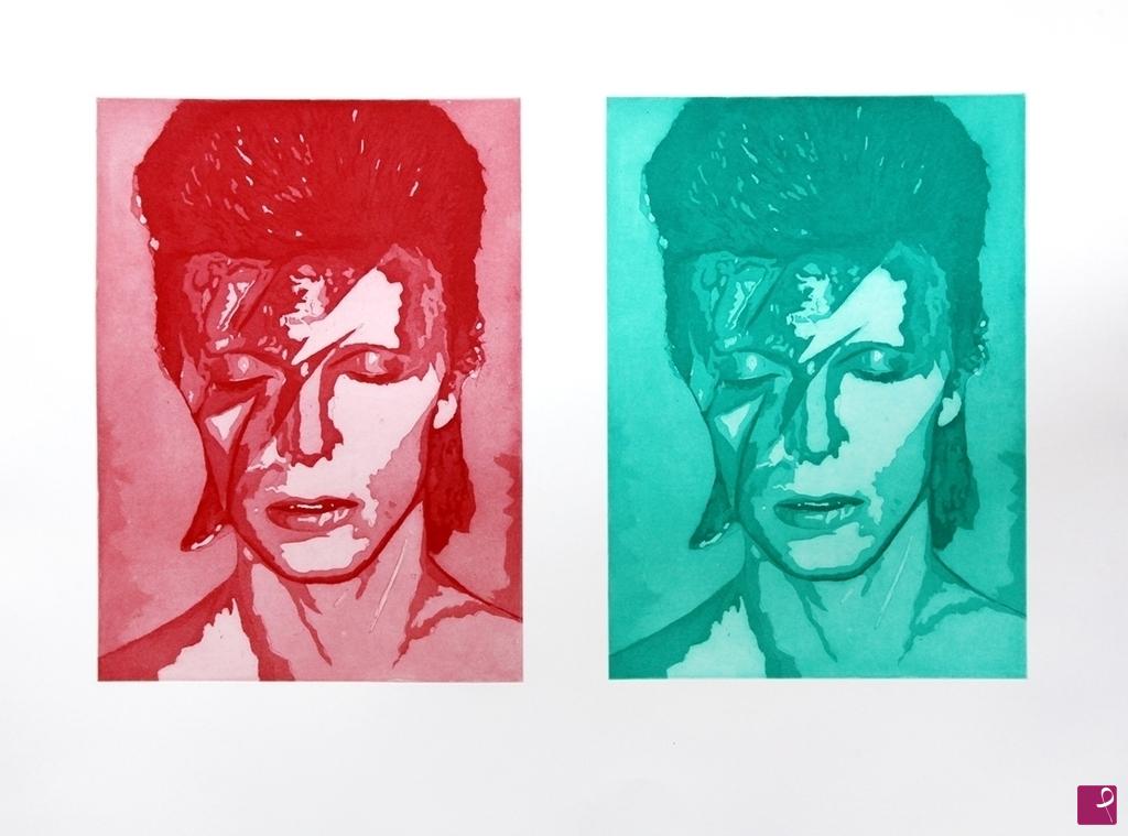 quadri in vendita online - Aladdin Sane N. 2