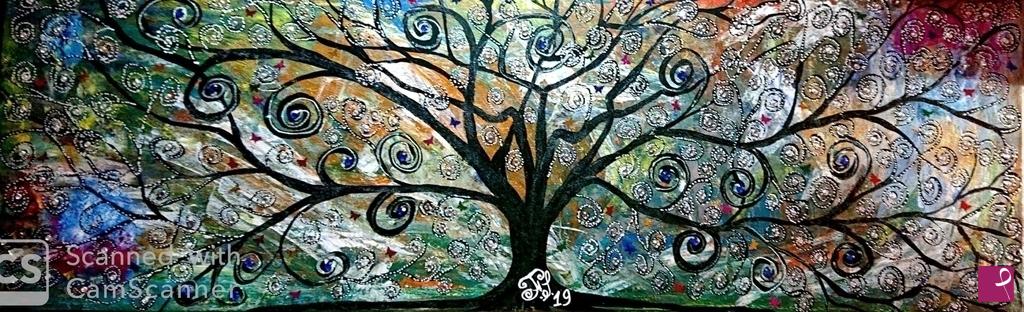 quadri in vendita online - ALADINO... L'ALBERO DEI DESIDERI 