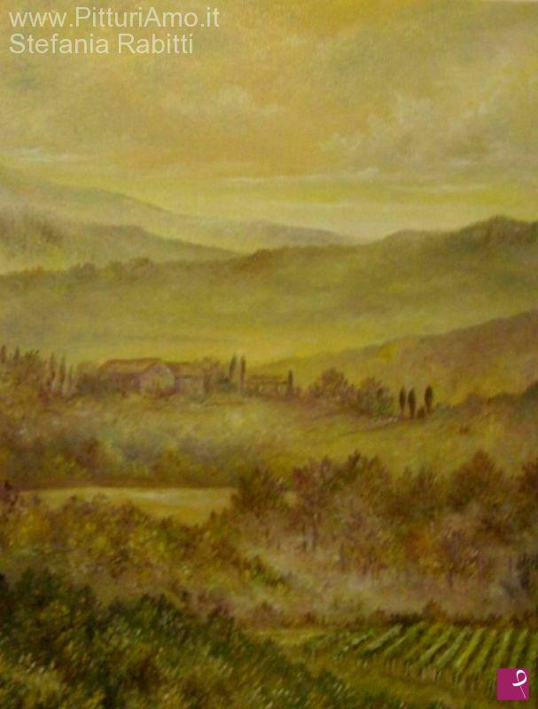 quadri in vendita online - alba in Val di Magra
