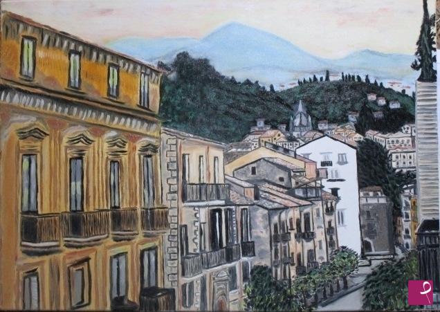quadri in vendita online - Alba su Cosenza