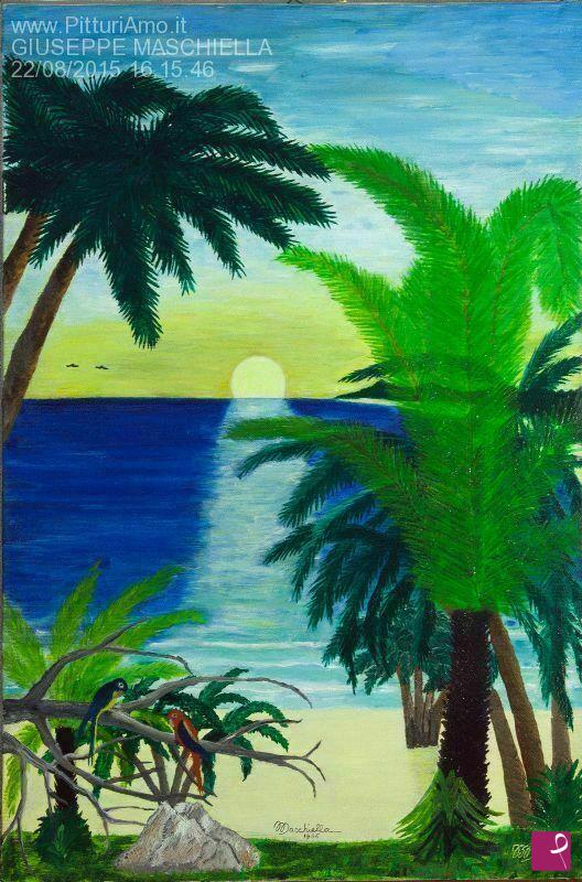 quadri in vendita online - ALBA TROPICALE