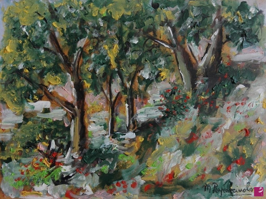quadri in vendita online - Alberi